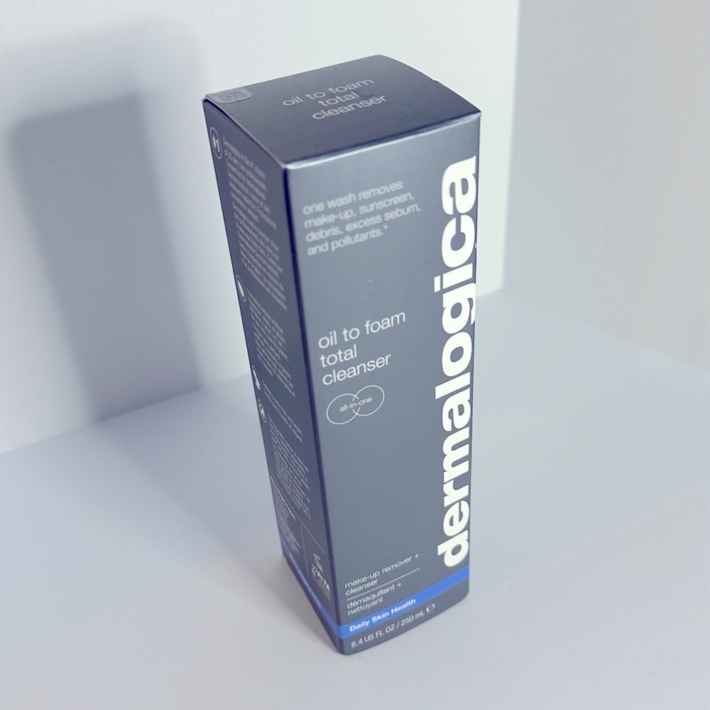 NIB New factory sealed Dermalogica Oil to Foam Total Cleanser 8.4 oz